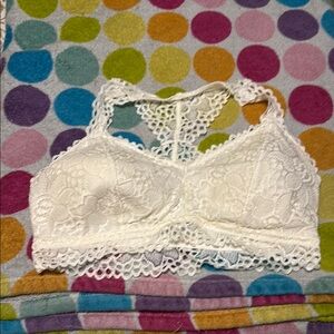 Maurice’s Lace Bralette in Cream